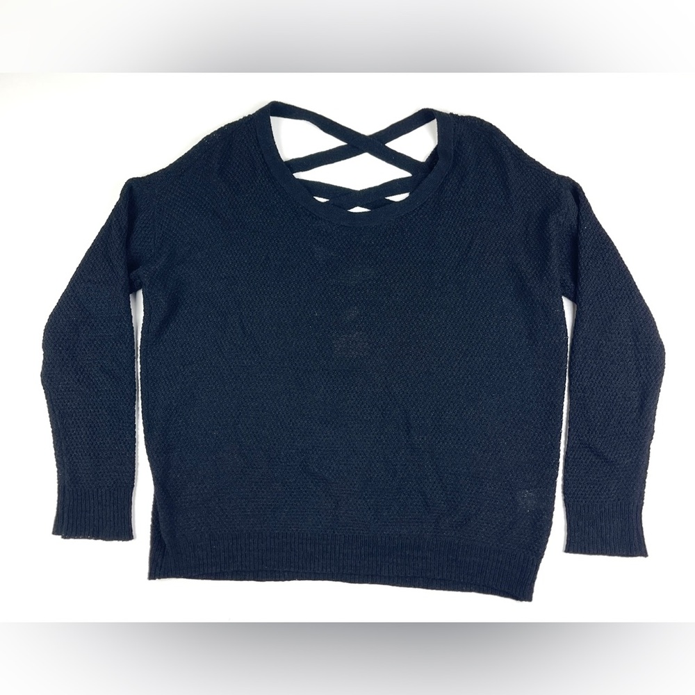 Women’s Aeon Los Angeles Black Knit Sweater Size Small